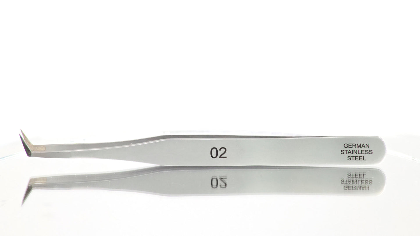 Fiber Tip Lash Extension Tweezer