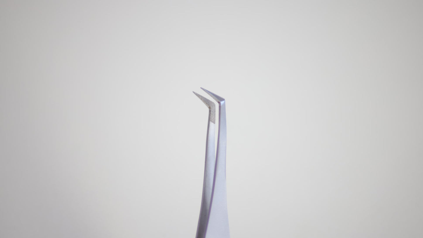 Fiber Tip Lash Extension Tweezer