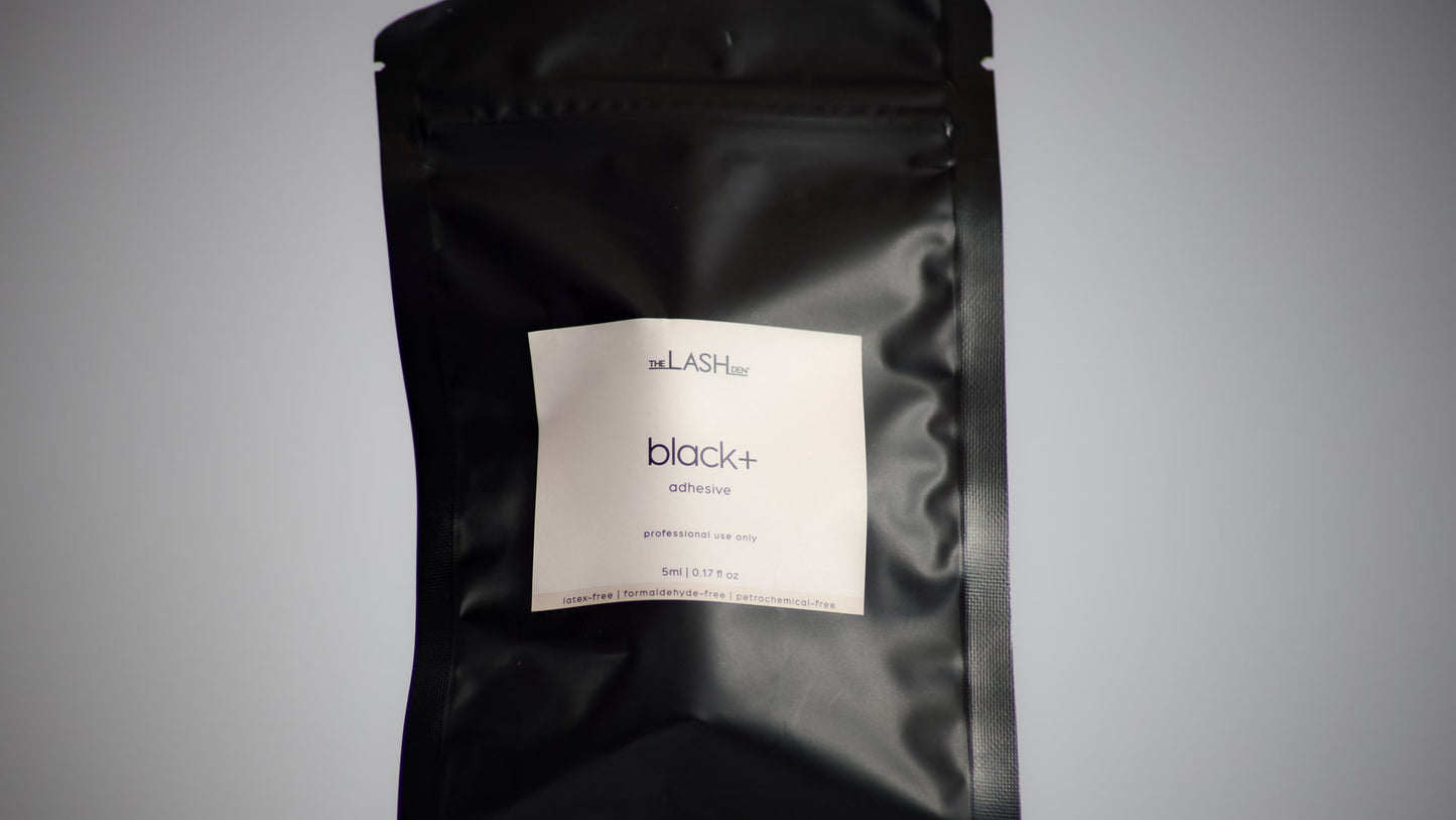 The Lash Den Adhesive, BLACK+