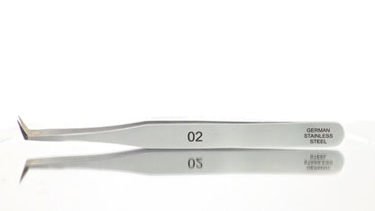 Fiber Tip Lash Extension Tweezer